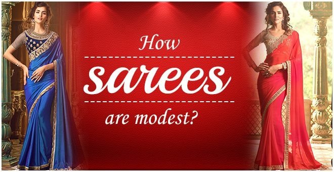 How Sarees Are Modest? - Lashkaraa