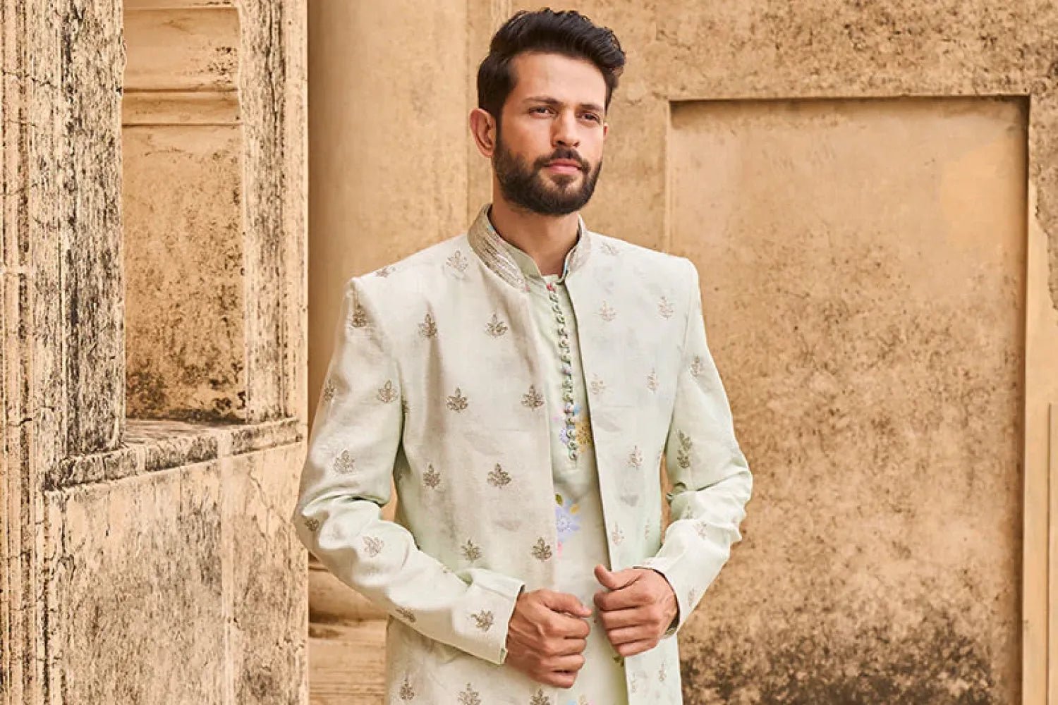 is kurta a formal dress Classy Navy Kurta Set for Men Perfect for Festive & Formal Wear Navy / L / 7 Days