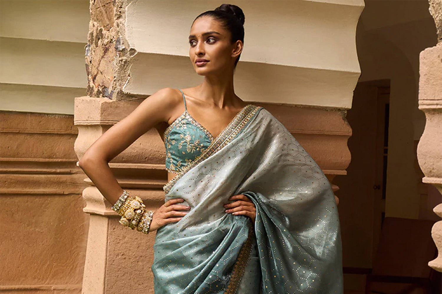 What Is an Organza Saree? Five Styling & Care Tips - Lashkaraa