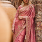 Dusty Pink Embroidered Saree