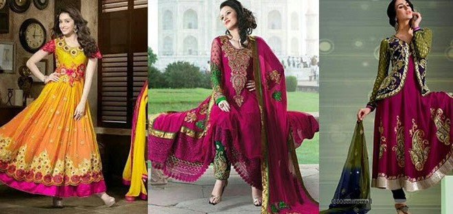 Fashionable Anarkali dresses to Flaunt this Season
