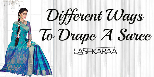 Infographics - How to Wear Saree in Different Styles