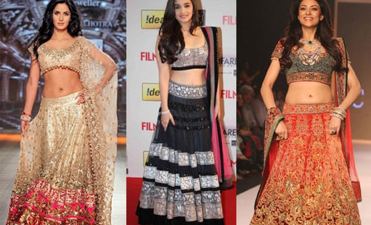 New Trends in Part Wear Lehenga Cholis Online - Lashkaraa