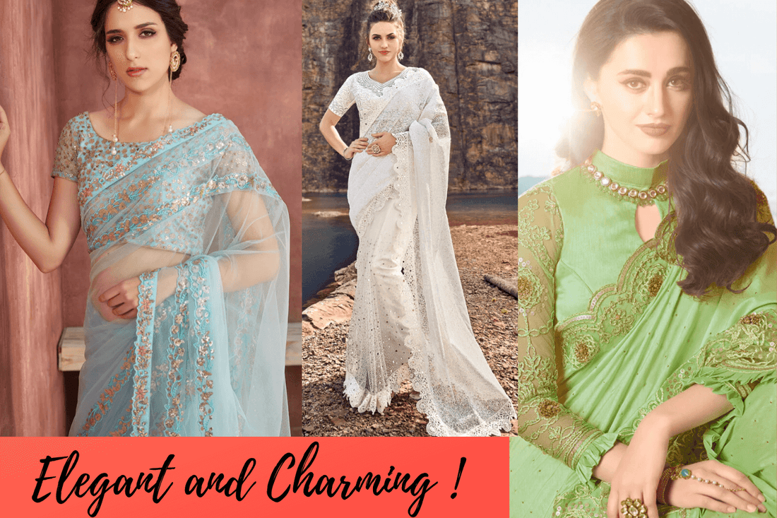 Embroidered Sarees – What’s New and Trending