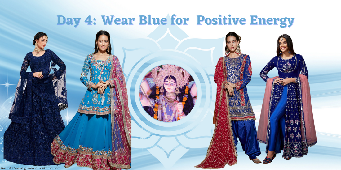 Navratri colour of the day: How to wear royal blue on the third