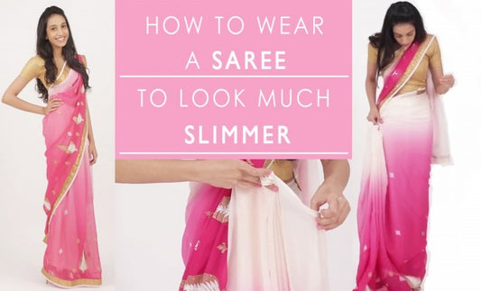 Infographics - How to Wear Indian Saree Perfectly