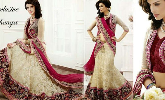 Jacket Lehengas - The Trending Style This Wedding Season