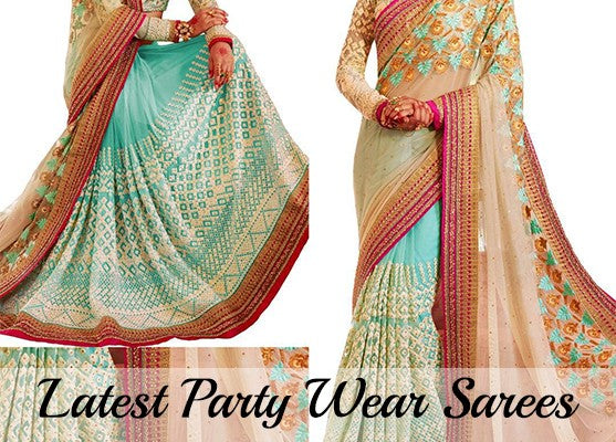 Top 10 Stunning Party Wear Sarees you must keep in your Wardrobe