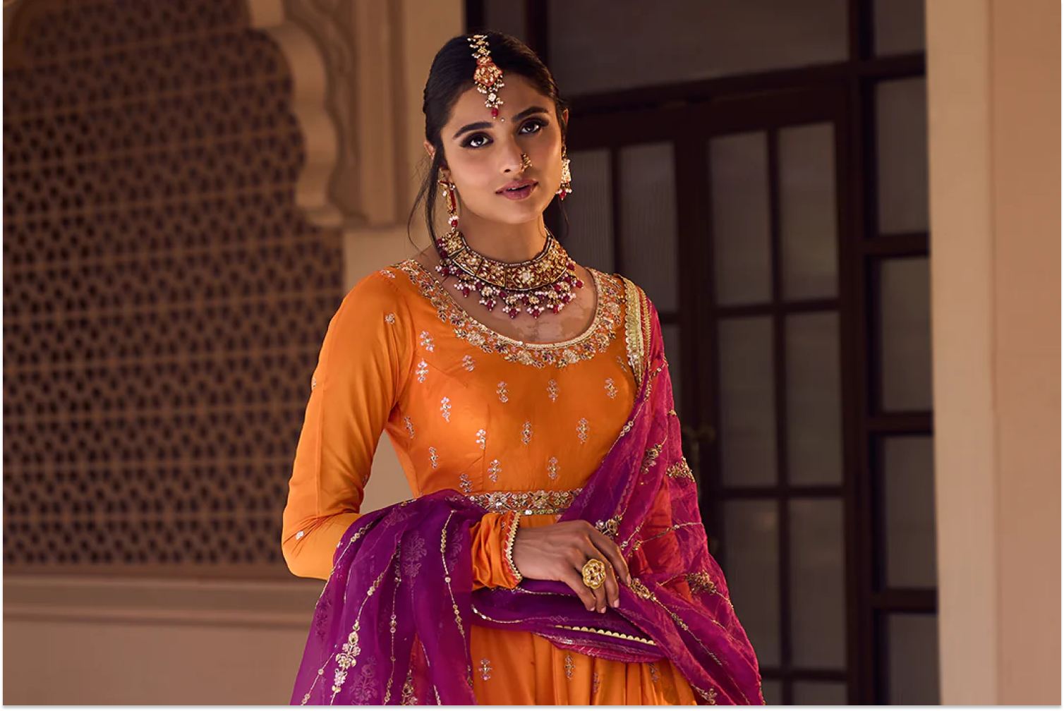 Satin Mughal-E-Azam Anarkali Dance Costume, Size : S-L, Color : Multicolor  at Best Price in Ghaziabad