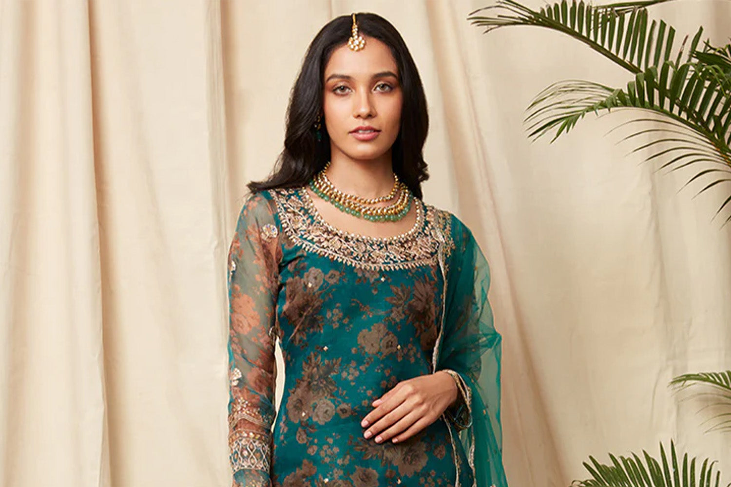 Traditional Party Wear Designer Salwar Suit - Stylecaret.com