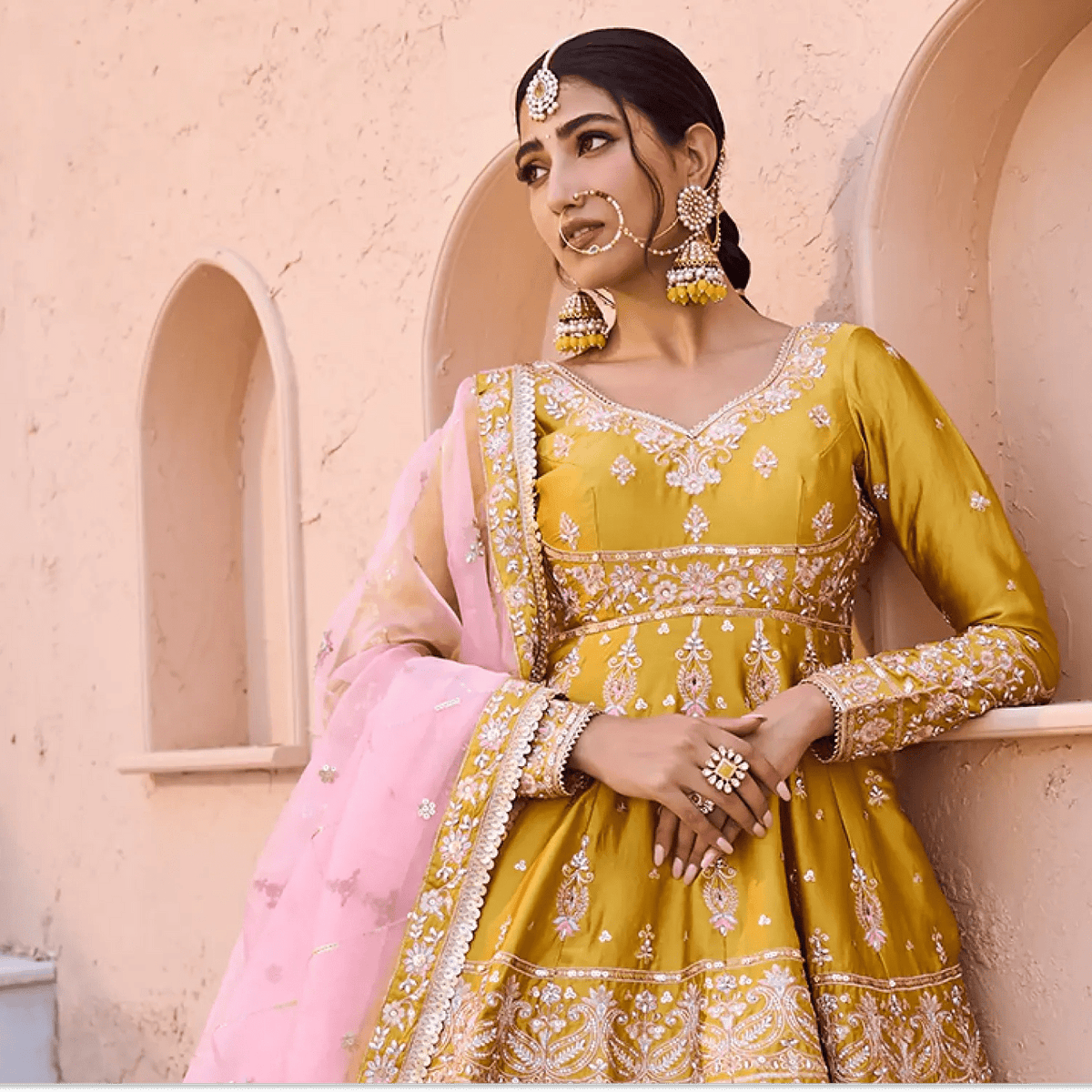 peplum ethnic dress What is a Peplum Lehenga & How Do You Style One?