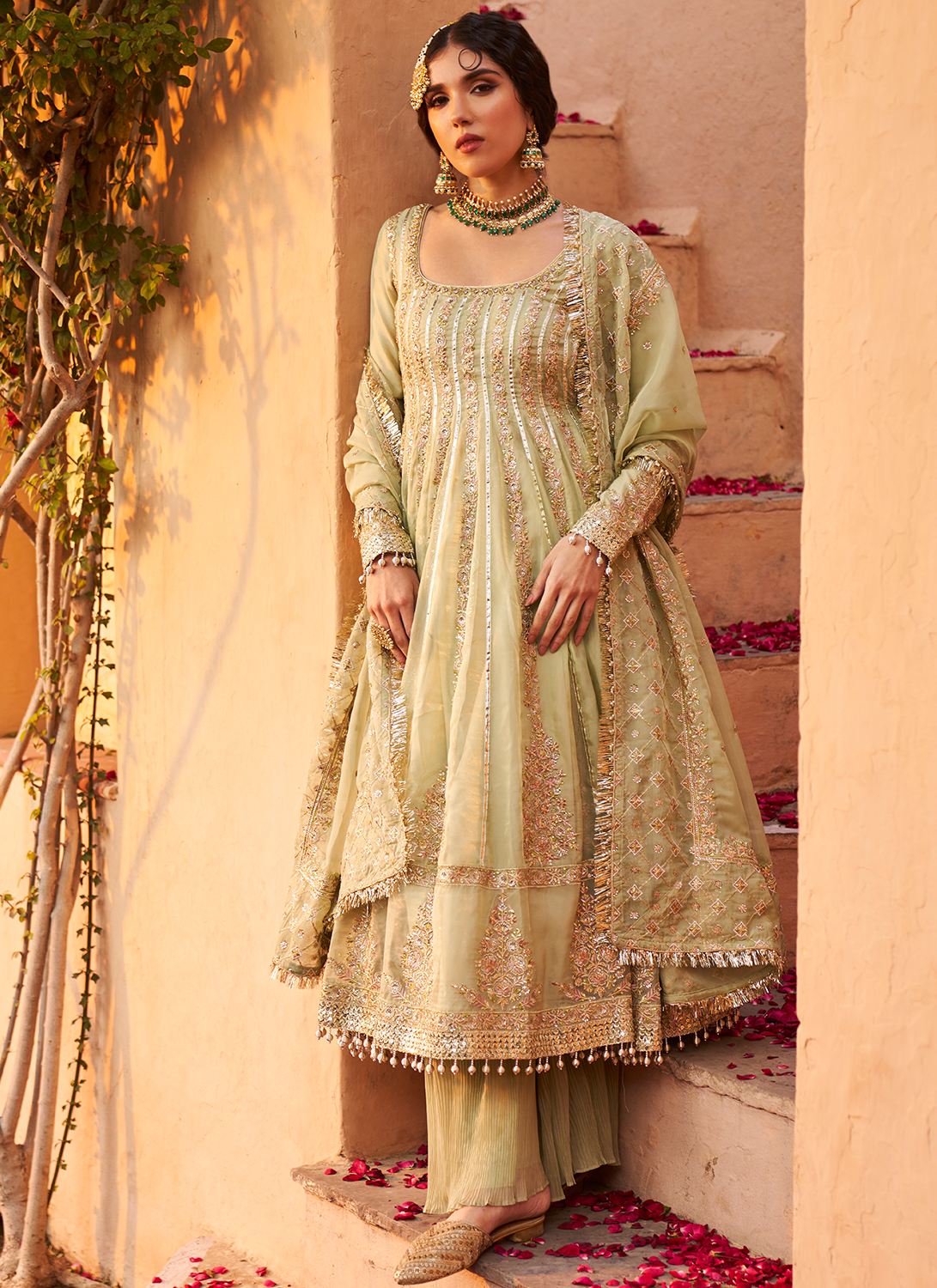 Buy Pakistani Designer Plazo Suit Party Wear: Indian Palazzo Pant Suit –  HATKE BRIDE