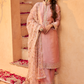Blush Pink Embroidered Palazzo Suit