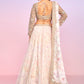 Soft Pink Floral Embellished Lehenga
