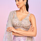 Lavender Floral Embellished Lehenga