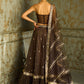 Dark Grey Embellished Corset Style Lehenga