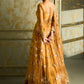 Mustard Embroidered Anarkali
