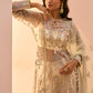 Soft Yellow Embroidered Sharara Suit