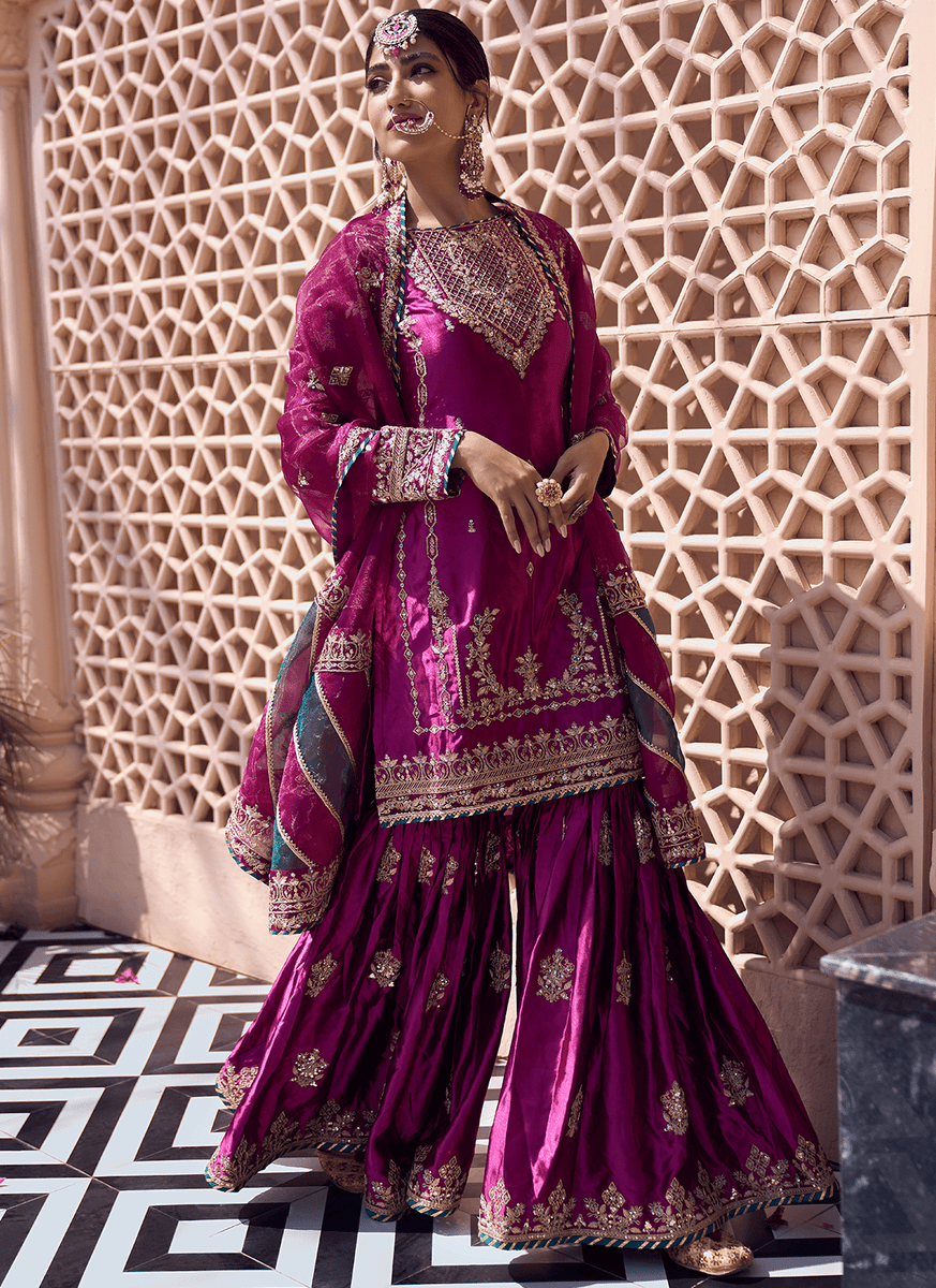 gharara dress party wear Buy Designer Sharara Dress | Gharara Suits Online USA