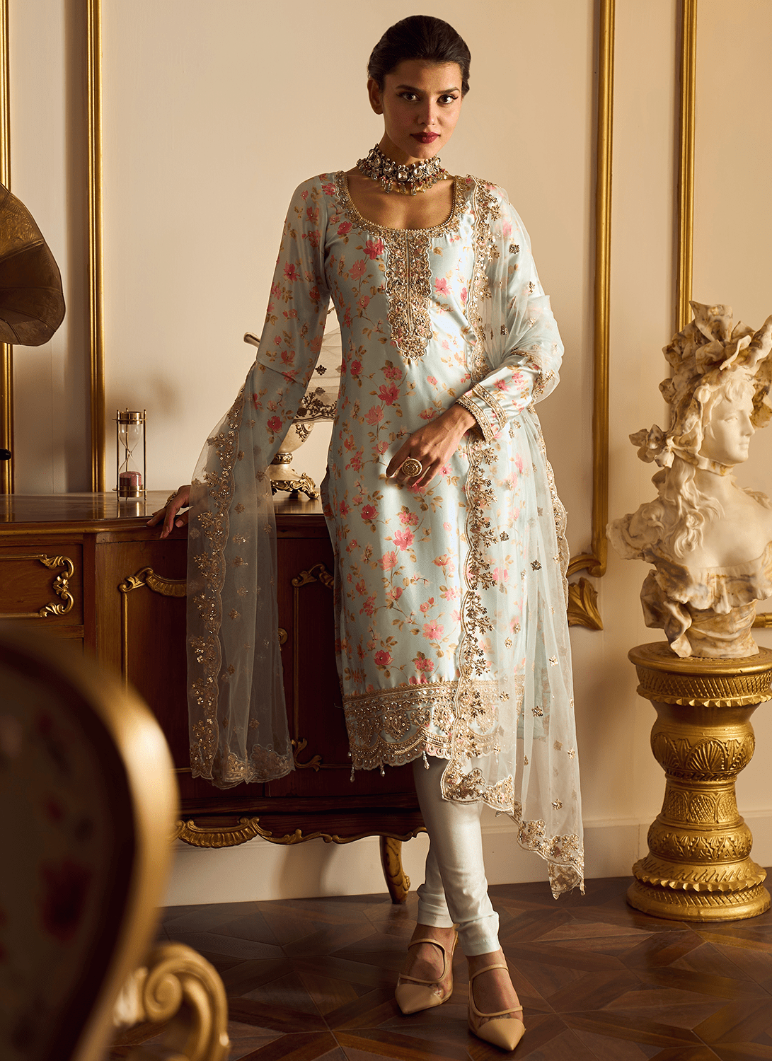 The Straight Cut Salwar Suits Collection  Lashkaraa