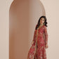 Coral Embroidered Jacket Suit