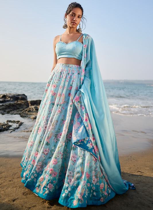 Floral 2025 lehenga choli