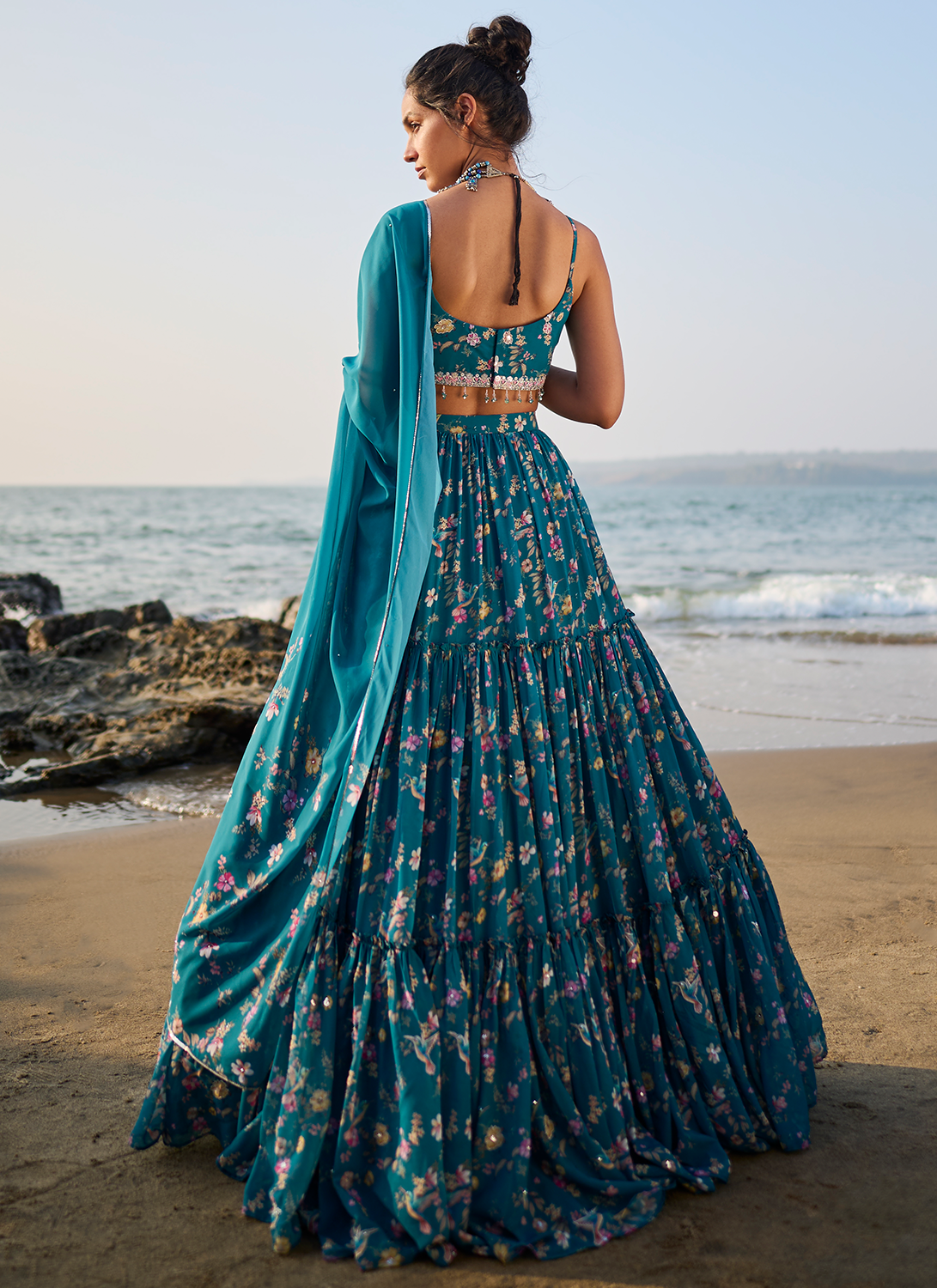 Teal lengha 2025