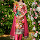 Multi Floral Printed Straight Suit