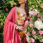 Multi Floral Printed Straight Suit
