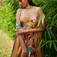 Multi Floral Printed Corset Style Lehenga