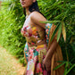 Multi Floral Printed Corset Style Lehenga
