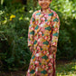 Kids Multi Floral Printed Kurta Set