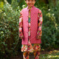 Kids Multi Floral Printed Kurta Set