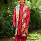 Kids Multi Floral Printed Kurta Set