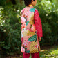 Kids Multi Floral Printed Kurta Set
