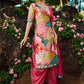 Multi Floral Printed Punjabi Suit