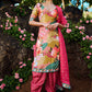 Multi Floral Printed Punjabi Suit