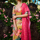 Multi Floral Printed Punjabi Suit