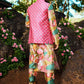 Multi Floral Printed Kurta Set