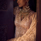 Off White Embroidered Gharara Suit