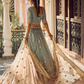 Blue and Light Pink Embroidered Lehenga