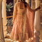 Light Pink Embroidered Anarkali Palazzo Set