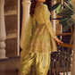 Light Green Peplum Style Punjabi Suit