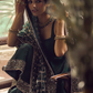 Dark Green Dhoti Style Punjabi Suit