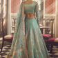 Dusty Mint Embroidered Lehenga