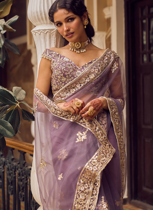 Party saree for girls best sale
