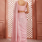 Bubblegum Pink Sequins Embellished Saree