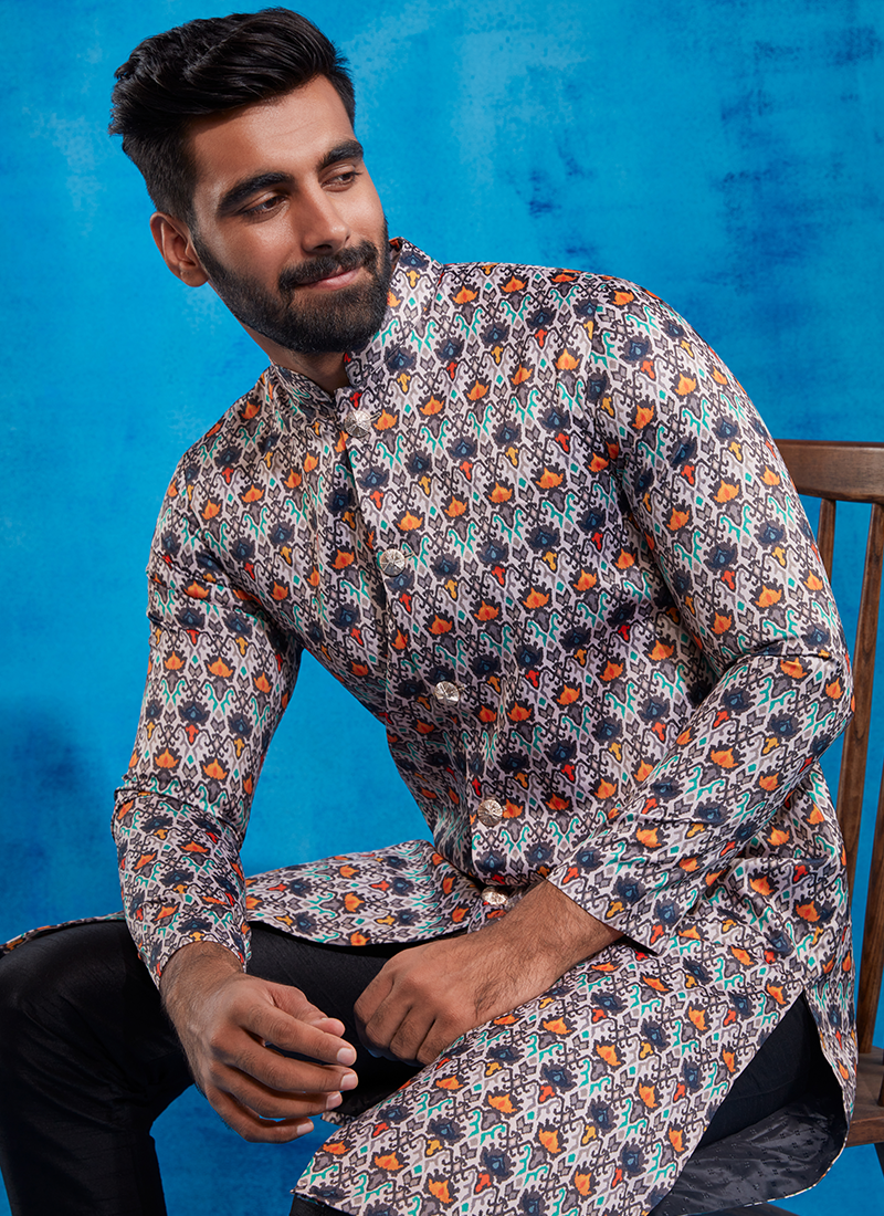 Printed sherwani online