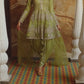 Light Green Peplum Style Punjabi Suit