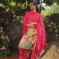 Multi Floral Printed Punjabi Suit